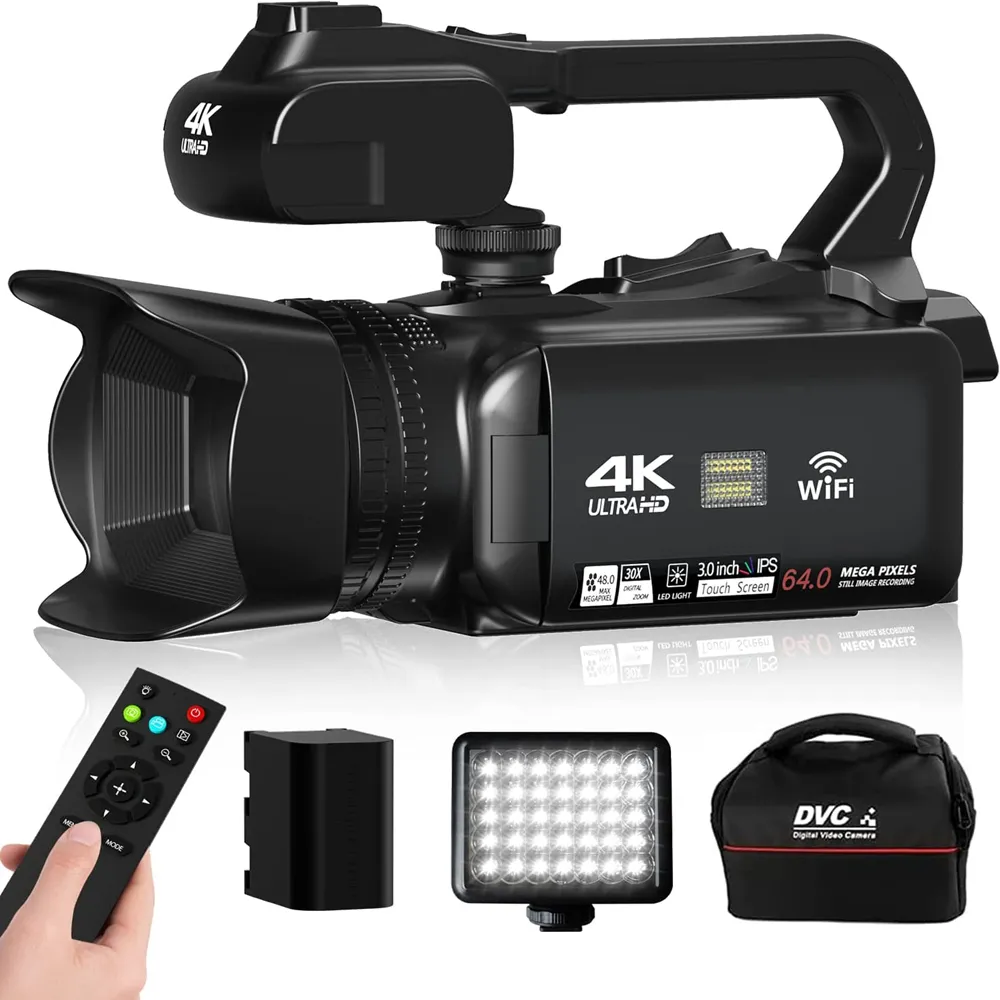 4K Camcorder with Live Streaming(starting from $465.6)
