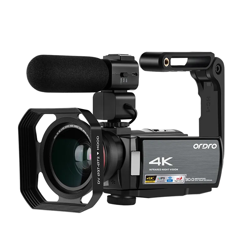 4K Camcorder with WiFi & Night Vision(starting from $140.45)