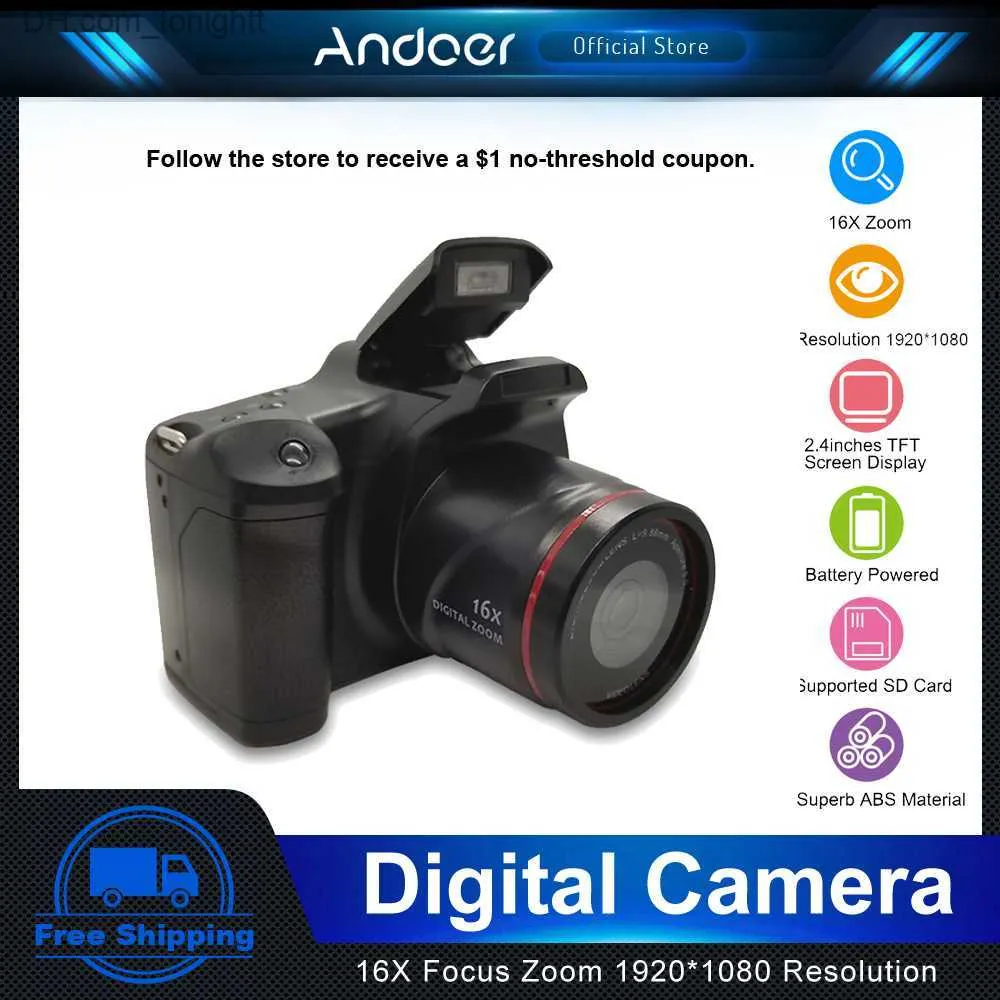 Portable Digital Zoom Camcorder for Travel.(starting from $12.82)